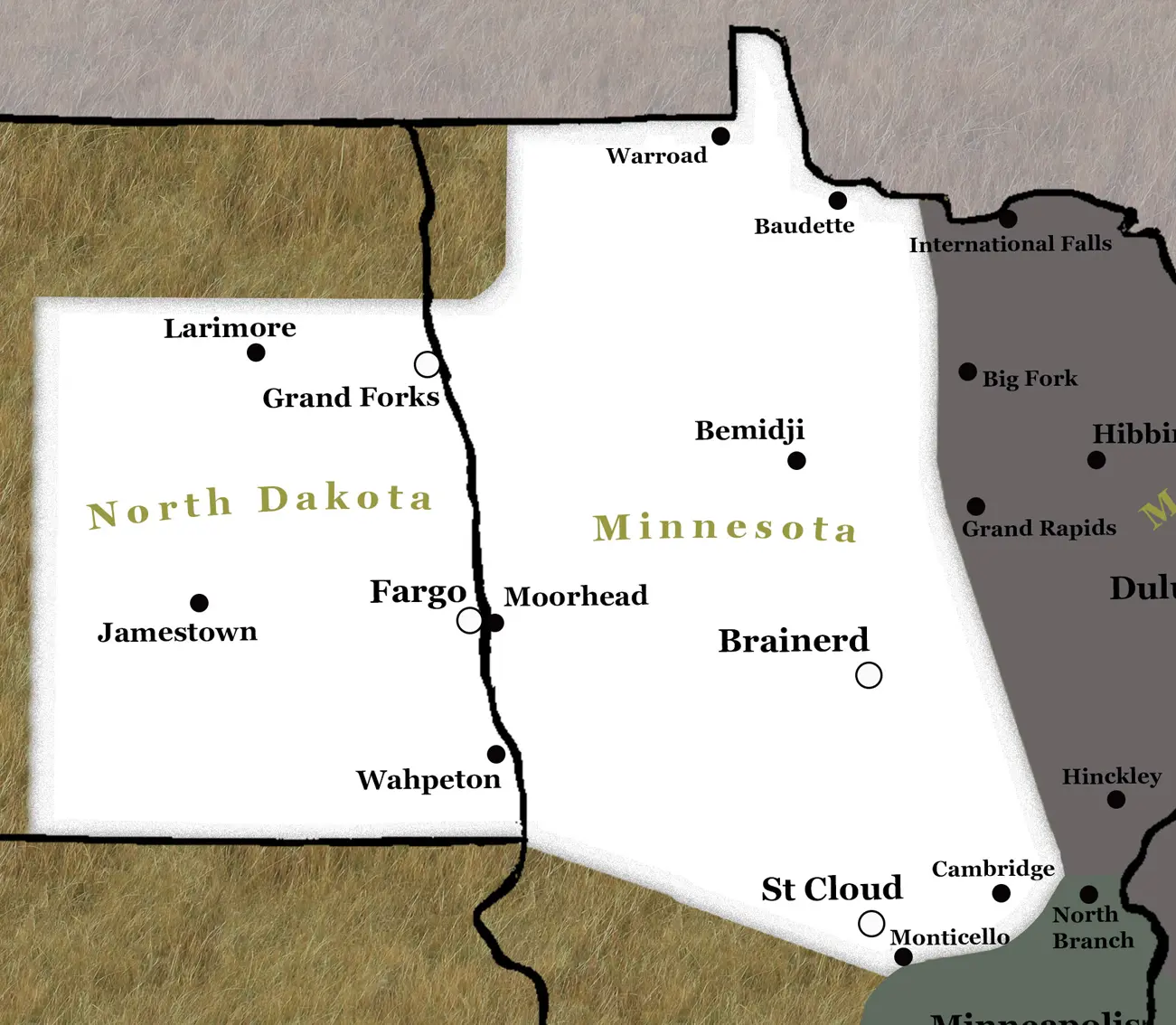 northland fire protection service area map